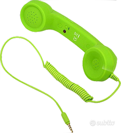 Cornetta retrò ricevitore per cellulare