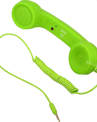 Cornetta retrò ricevitore per cellulare