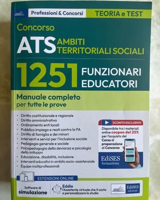 Manuale concorso ATS - Funzionari educatori