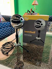 Microfono usb Blue snowball retrò