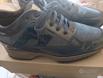 scarpe Hogan n.39 blu