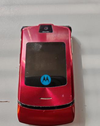 Telefonino Motorola Razr V3 Rosso