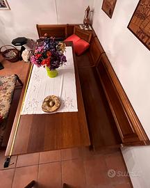 Tavolo con panca