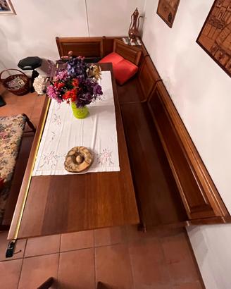 Tavolo con panca