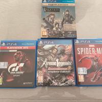 Giochi PS4 + Gran Turismo Sport regalato