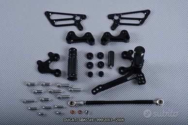 Pedane arretrate DUCATI SBK 749 / 999 2003 - 2006