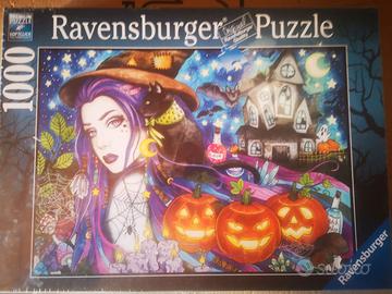 Puzzle Ravensburger halloween 1000pz