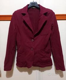 blazer donna bordeaux taglia L