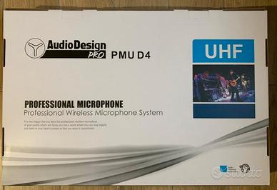 Kit radiomicrofono Audio Design Pro