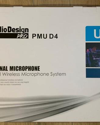 Kit radiomicrofono Audio Design Pro