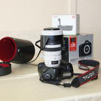 CANON EOS 5 CON OBIETTIVO ZOOM 35-350