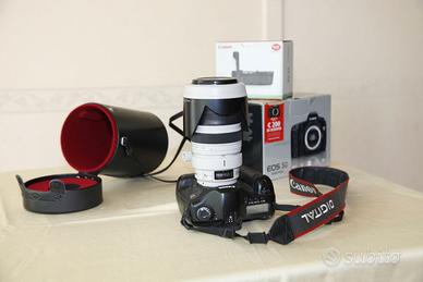CANON EOS 5 CON OBIETTIVO ZOOM 35-350