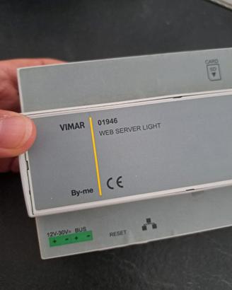 web server light domotico vimar 01946