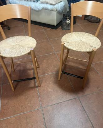 Coppia sgabelli cucina