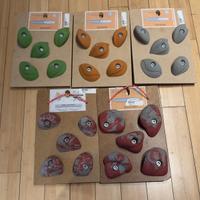 Free climbing - prese - Kit 5 pannelli