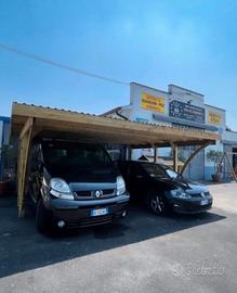 Tettoia per 1/2 auto
