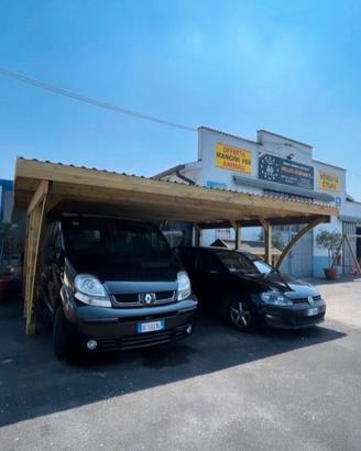Tettoia per 1/2 auto