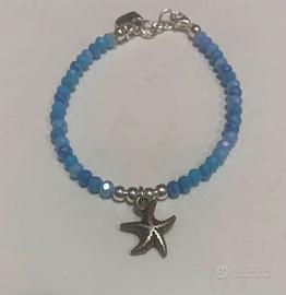 BRACCIALE ESTIVO STELLA MARINA FATTO A MANO