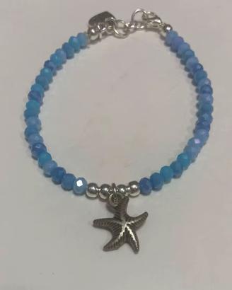 BRACCIALE ESTIVO STELLA MARINA FATTO A MANO