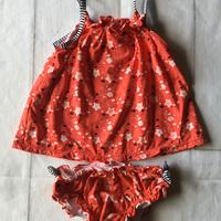 No Logo - Costumino canottierina e mutandina