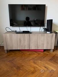 Mobile TV IKEA BESTÅ con 2 ante come nuovo
