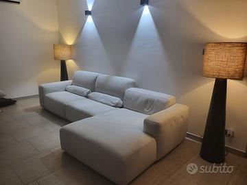 Divano 03 posti con chaise longue