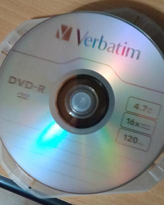 Dvd-r vergini n° 10 unita'