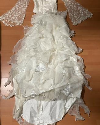 abito da sposa made in italy Claudio Ambrogio