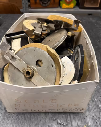 Lotto Componenti Vintage per Radio d'Epoca: