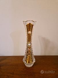 Vaso cristallo di Boemia