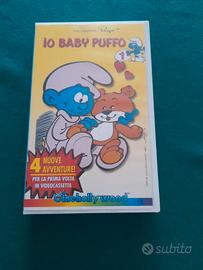 Cassetta vhs "Io baby puffo 1"
