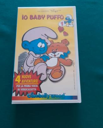 Cassetta vhs "Io baby puffo 1"
