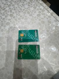 Schede gsm omnitel da collezione