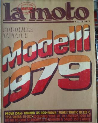 Rivista LA MOTO numero 11 anno 1978