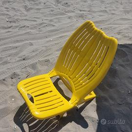 sedie da mare il plastica 
