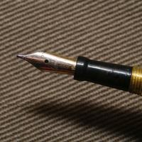 Penna stilografica antica  Telescopica