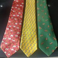 CRAVATTE SETA HERMES ANNI 80 OTTIME ORIGINALI