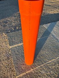 Tubo e raccordo con tappo per edilizia