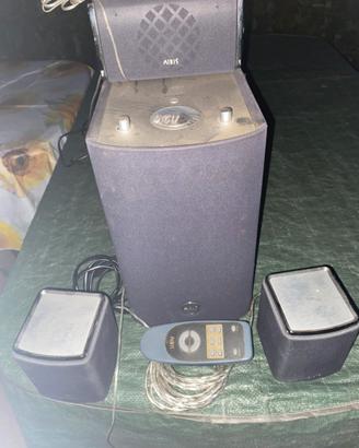 Sistema audio 5.1 wireless amplificato Airis L169