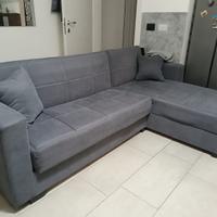 Divano angolare letto con contenitore