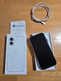 iPhone 16 256gb Bianco CON GARANZIA