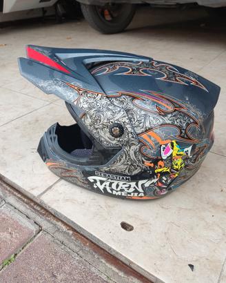 casco da cross 