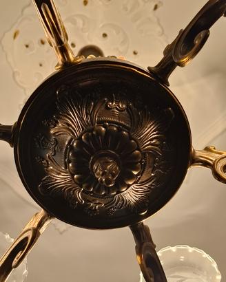 Lampadario Capodimonte 