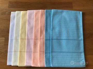 Asciugamani in cotone da ricamare