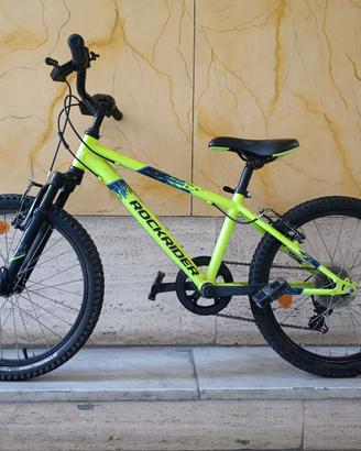 ROCKRIDER Bici Mtb 20" (6-9 anni)