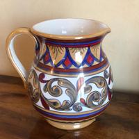 Vaso Gualdo Tadino pitturato a mano