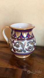 Vaso Gualdo Tadino pitturato a mano