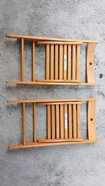 sedie pieghevoli in legno