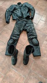 tuta in pelle Dainese 