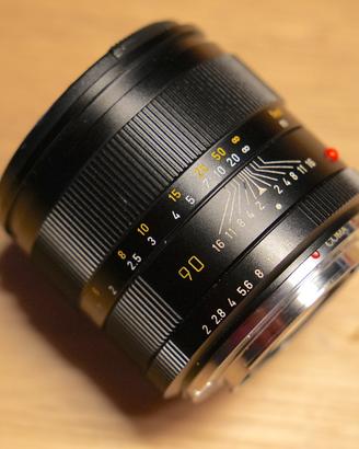 LEICA 90mm SUMMICRON-R f2 LEITZ CANADA modificato